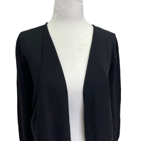 Gap🖤black Wool Waterfall Sweater Size XS - Picture 3 of 10
